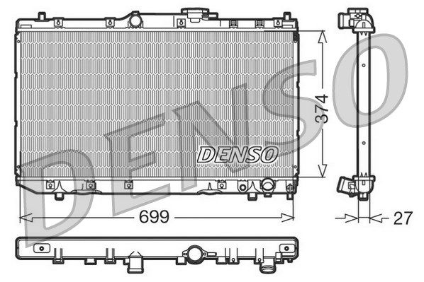 DENSO Radiators, Motora dzesēšanas sistēma DRM50016