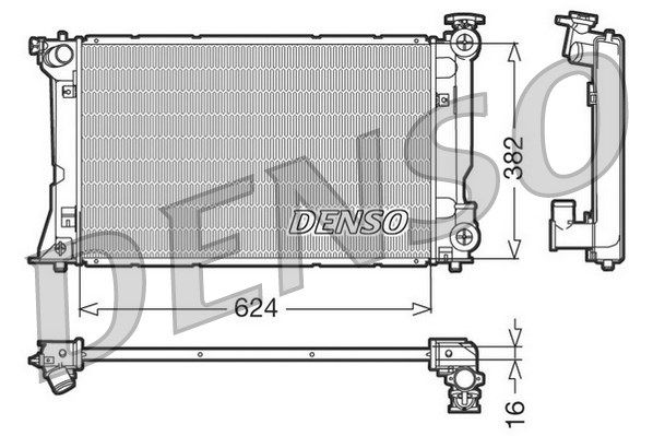 DENSO Radiators, Motora dzesēšanas sistēma DRM50018
