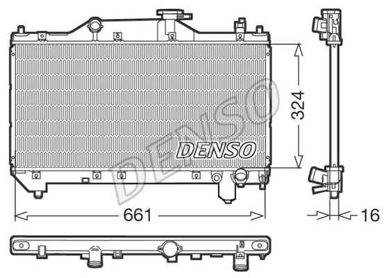 DENSO Radiators, Motora dzesēšanas sistēma DRM50031