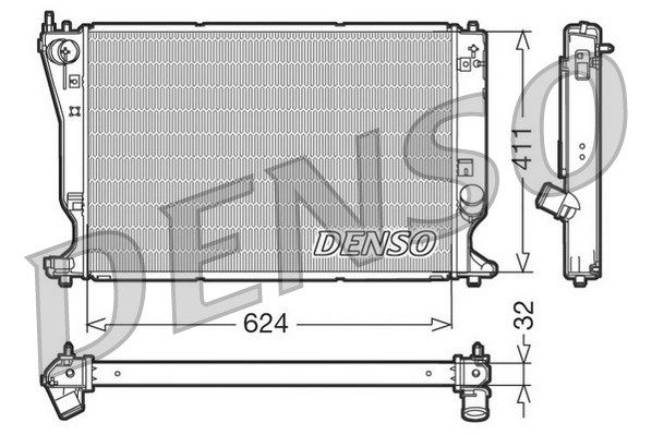 DENSO Radiators, Motora dzesēšanas sistēma DRM50032