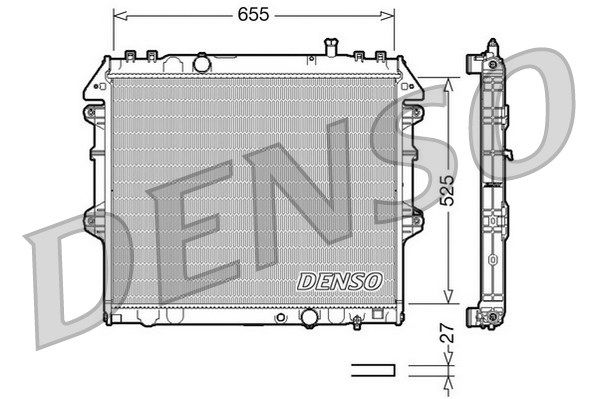 DENSO Radiators, Motora dzesēšanas sistēma DRM50039