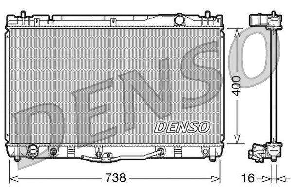 DENSO Radiators, Motora dzesēšanas sistēma DRM50043