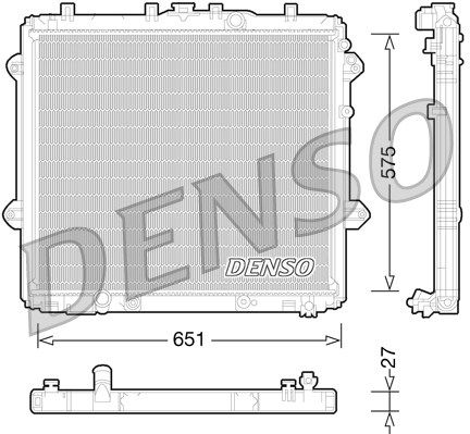 DENSO Radiators, Motora dzesēšanas sistēma DRM50060