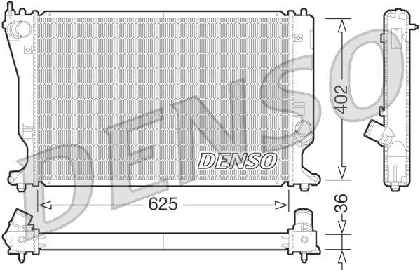 DENSO Radiators, Motora dzesēšanas sistēma DRM50073