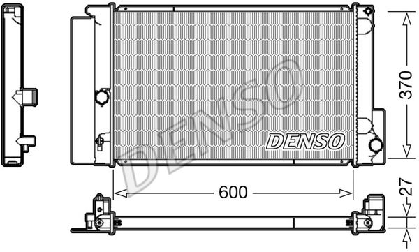 DENSO Radiators, Motora dzesēšanas sistēma DRM50087