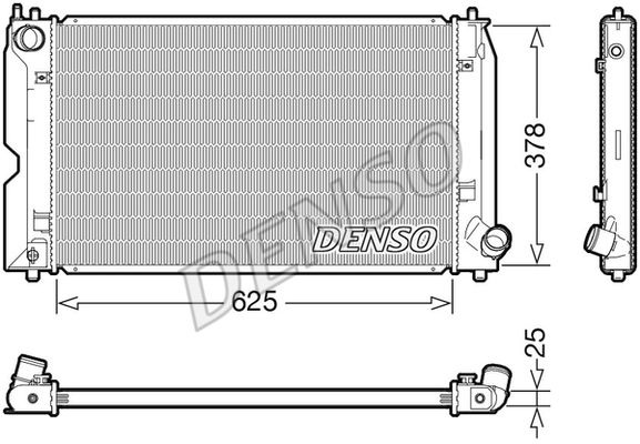 DENSO Radiators, Motora dzesēšanas sistēma DRM50127