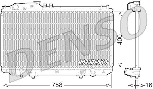 DENSO Radiators, Motora dzesēšanas sistēma DRM51009