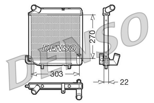 DENSO Radiators, Motora dzesēšanas sistēma DRM99003