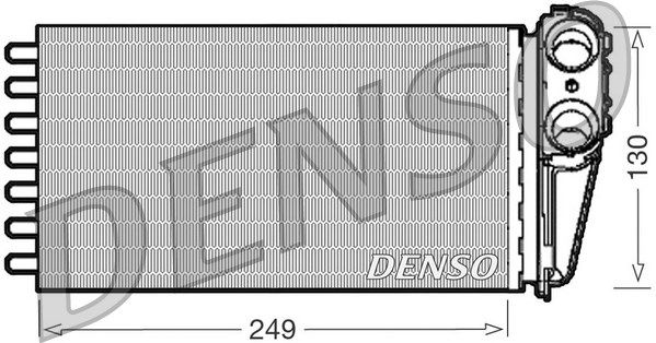 DENSO Теплообменник, отопление салона DRR21001