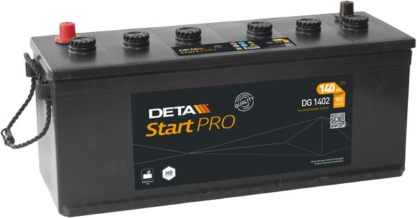 DETA Startera akumulatoru baterija DG1402