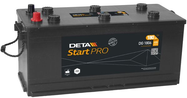 DETA Startera akumulatoru baterija DG1806