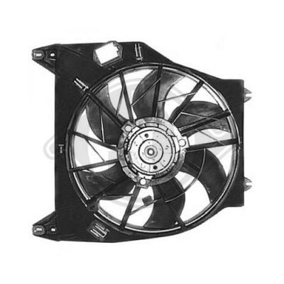 DIEDERICHS Ventilators, Motora dzesēšanas sistēma 8441364