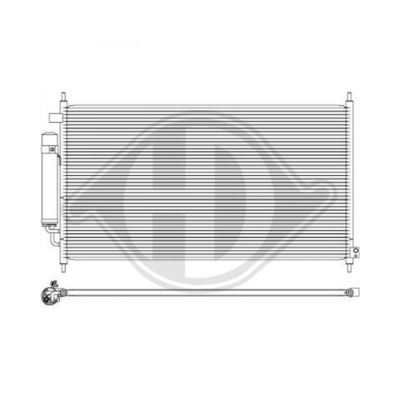 DIEDERICHS Конденсатор, кондиционер DCC1660