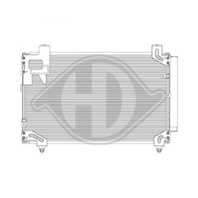 DIEDERICHS Конденсатор, кондиционер DCC1813