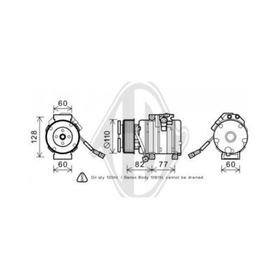 DIEDERICHS Компрессор, кондиционер DCK1521