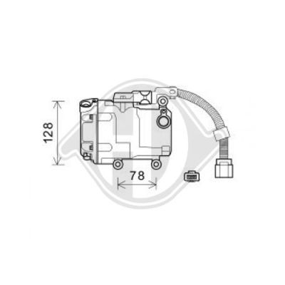 DIEDERICHS Компрессор, кондиционер DCK1552