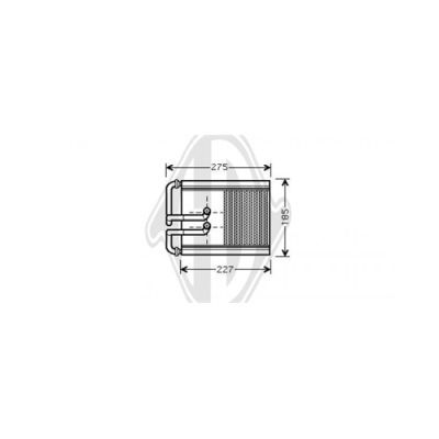 DIEDERICHS Siltummainis, Salona apsilde DCM1292