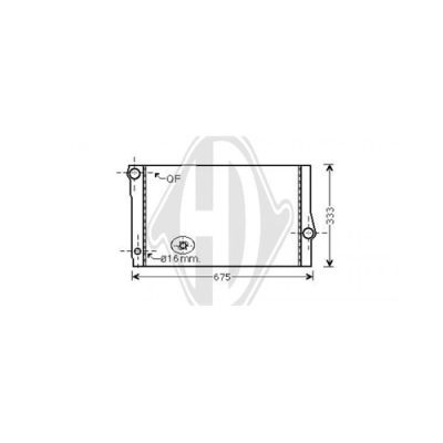 DIEDERICHS Radiators, Motora dzesēšanas sistēma DCM1587