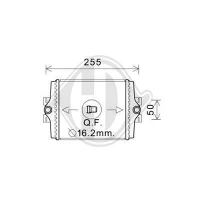 DIEDERICHS Radiators, Motora dzesēšanas sistēma DCM1601