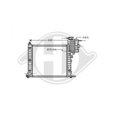 DIEDERICHS Radiators, Motora dzesēšanas sistēma DCM2380