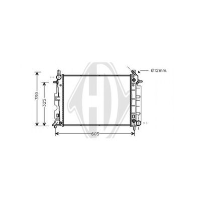 DIEDERICHS Radiators, Motora dzesēšanas sistēma DCM2983