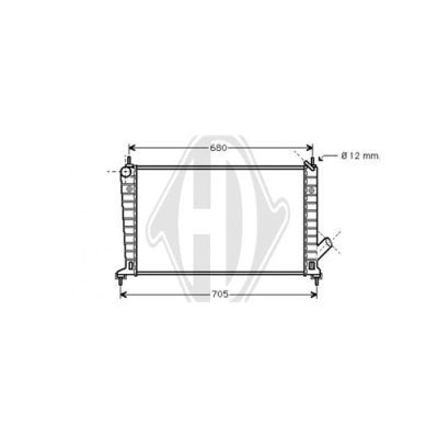 DIEDERICHS Radiators, Motora dzesēšanas sistēma DCM2985