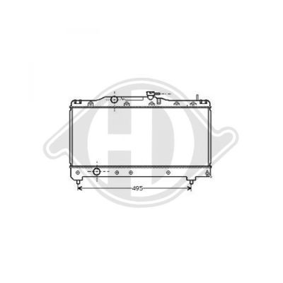 DIEDERICHS Radiators, Motora dzesēšanas sistēma DCM3151