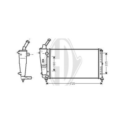 DIEDERICHS Radiators, Motora dzesēšanas sistēma DCM3536