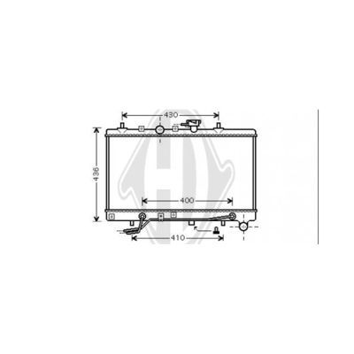 DIEDERICHS Radiators, Motora dzesēšanas sistēma DCM3758