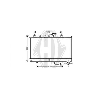 DIEDERICHS Radiators, Motora dzesēšanas sistēma DCM3766