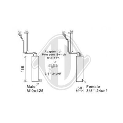 DIEDERICHS Осушитель, кондиционер DCT1085