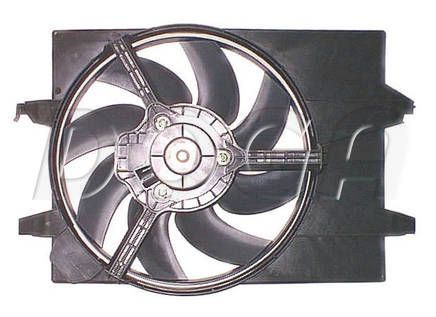 DOGA Вентилятор, охлаждение двигателя EFO024