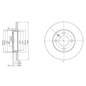 DR!VE+ Тормозной диск DP1010.11.0018