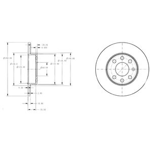 DR!VE+ Тормозной диск DP1010.11.0189