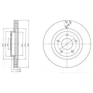 DR!VE+ Тормозной диск DP1010.11.0590