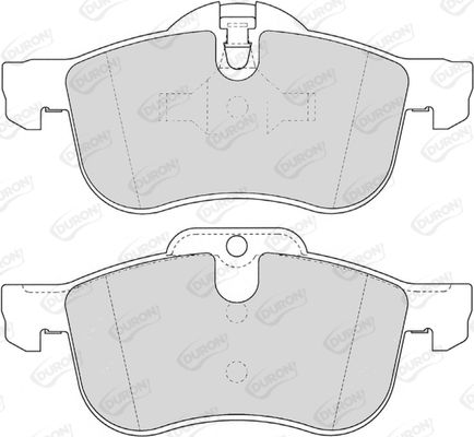DURON Комплект тормозных колодок, дисковый тормоз DBP201355