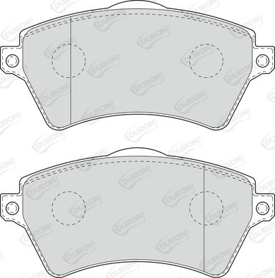 DURON Комплект тормозных колодок, дисковый тормоз DBP201473