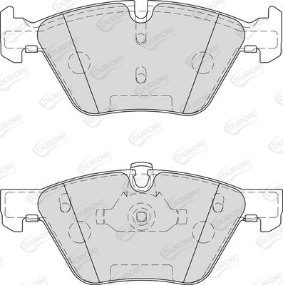 DURON Комплект тормозных колодок, дисковый тормоз DBP211773