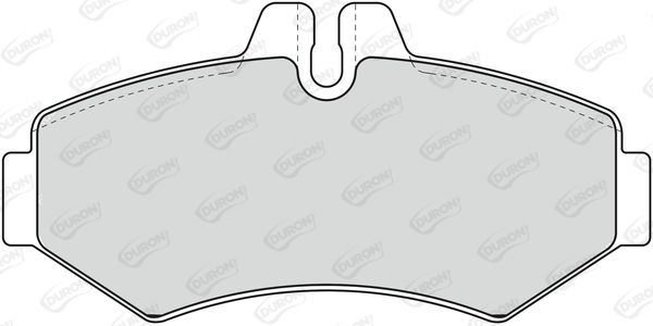 DURON Комплект тормозных колодок, дисковый тормоз DBP221306