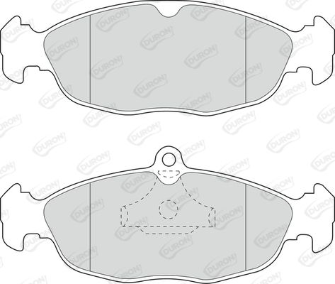 DURON Комплект тормозных колодок, дисковый тормоз DBP250732