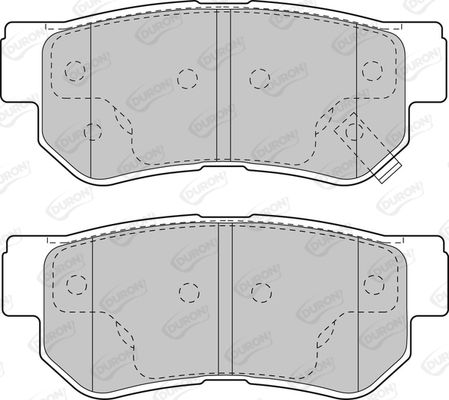 DURON Комплект тормозных колодок, дисковый тормоз DBP271606