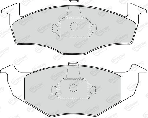 DURON Комплект тормозных колодок, дисковый тормоз DBP391101