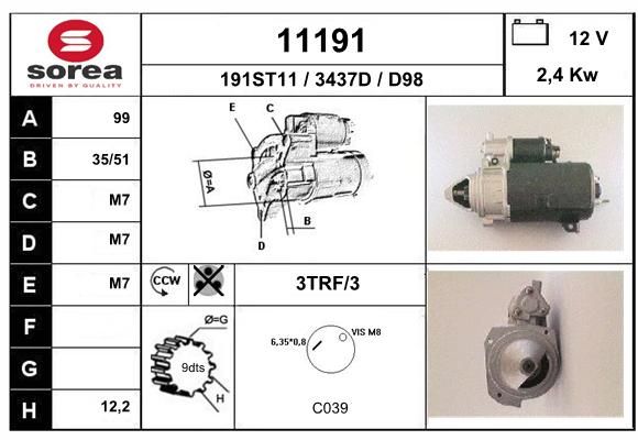 EAI Starteris 11191