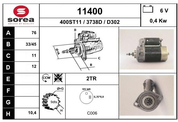 EAI Starteris 11400