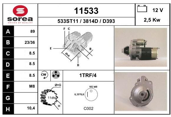 EAI Starteris 11533