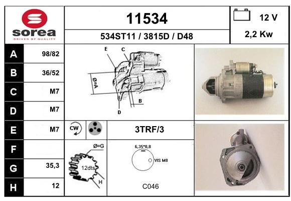 EAI Starteris 11534