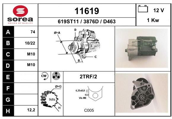 EAI Starteris 11619