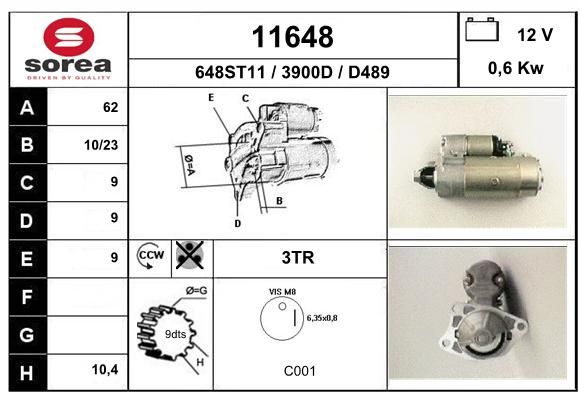 EAI Стартер 11648