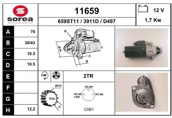 EAI Starteris 11659