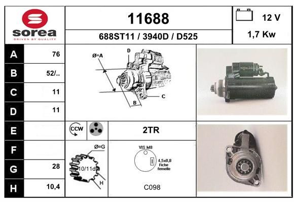 EAI Starteris 11688